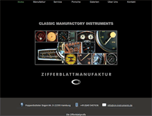 Tablet Screenshot of cm-instruments.de